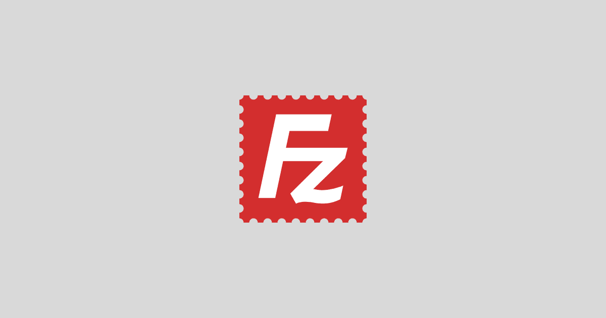 FileZilla をデフォルト設定に復元する