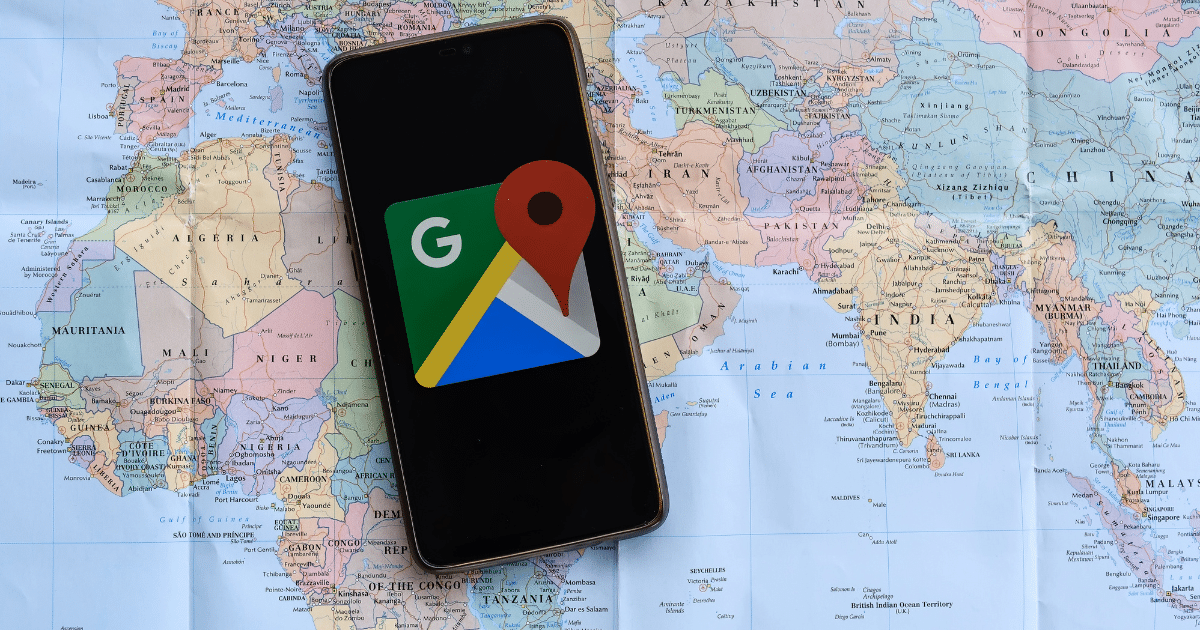 Google マップで場所の GPS 座標を取得する