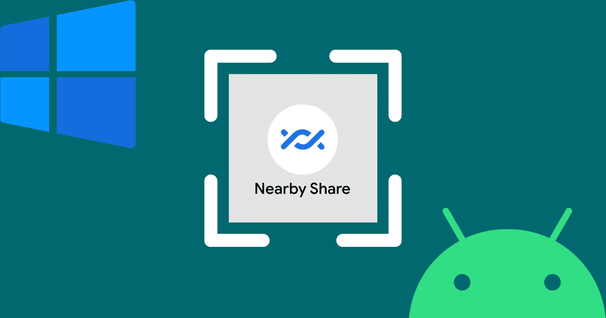 Nearby Share を使用して Windows と Android 間でファイルを共有する