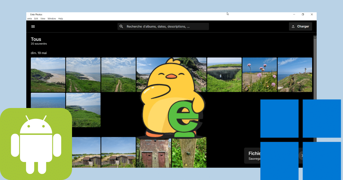 Ente: 写真をバックアップするための安全な代替手段